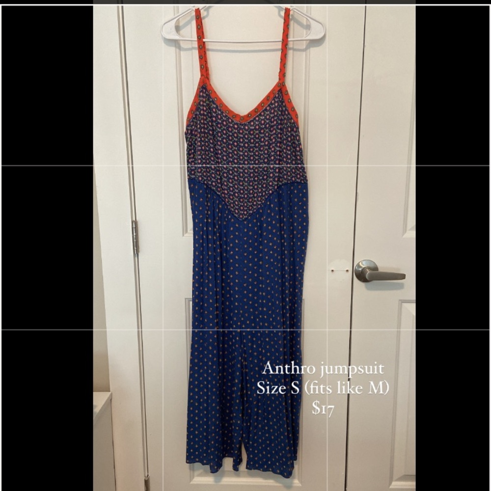 Anthropologie jumpsuit